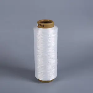 dty 300/96 white high stretch white color polyester dty yarn