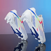 Nouvelles chaussures de football antidérapantes à crampons longs pour enfants, chaussures de sport pour hommes adultes, chaussures de sport unisexes pour jeunes, chaussures athlétiques en PVC
