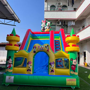Tobogán Inflable <span class=keywords><strong>Roblox</strong></span>, Toboganes Inflables de Mickey Mouse, Toboganes Inflables de Agua, Combo de Casa de Brinco Inflable - Product Image 4