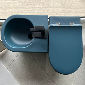 Inodoro inteligente para baño <span class=keywords><strong>con</strong></span> asiento suave integrado, bidé, mueble sanitario para el hogar, <span class=keywords><strong>WC</strong></span> de doble descarga - Product Image 6