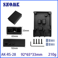 Caja Original para Raspberry Pi 5 de 8 GB con Disipador de Calor PWM de Aleación de Aluminio de 92*65*33 mm, Diseño de Refrigeración con Control de Temperatura