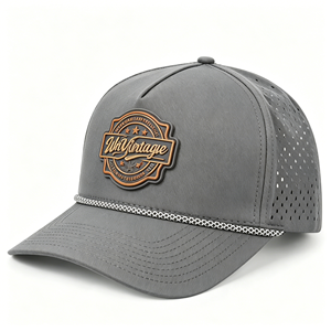 Gorra Trucker Personalizada de 6 Paneles con Bordado a Mano, Diseño de Letras, Unisex, para Fútbol, Deportes, Béisbol, Equipos Deportivos - Product Image 2