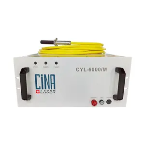 CINA LASER 6000W 1.0uM Multimode Group Continuous Fiber Laser adopts latest industry technology