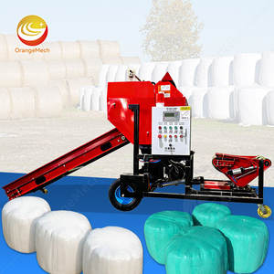 Presse à balles d'herbe ORME, machine manuelle à ensacher le foin, petite presse à balles ronde pour pailles de blé et de coton, fabrication chinoise - Product Image 1