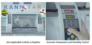 Incubadora de unidad de cuidados intensivos veterinarios (UCI) completamente automática para mascotas, perros y cachorros para diagnóstico en clínicas veterinarias de hospitales - Product Image 6