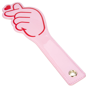 Látigo de Cuero BDSM con Plumas para Coqueteo, Paleta SM para Palmadas, Paleta de Mano, Producto Sexual de Cuero PU 100% Impermeable - Product Image 4