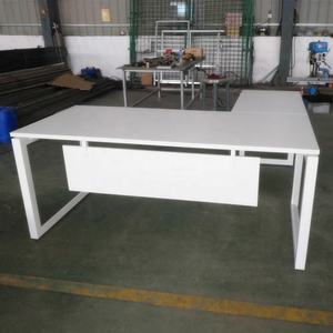 Cina professionale Studio Desk fabbricazione professionale fabbrica prezzo a buon mercato all'ingrosso robusta struttura in metallo moderna scrivania da ufficio - Product Image 1