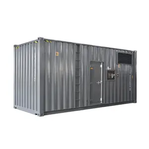 60hz KTA38-G4 1000kW generator 208v groupe 1mw kotak generator kedap suara dengan Cummins