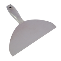 Couteau à mastic en acier inoxydable poli miroir de qualité industrielle 10'' Outil de peinture multifonctionnel