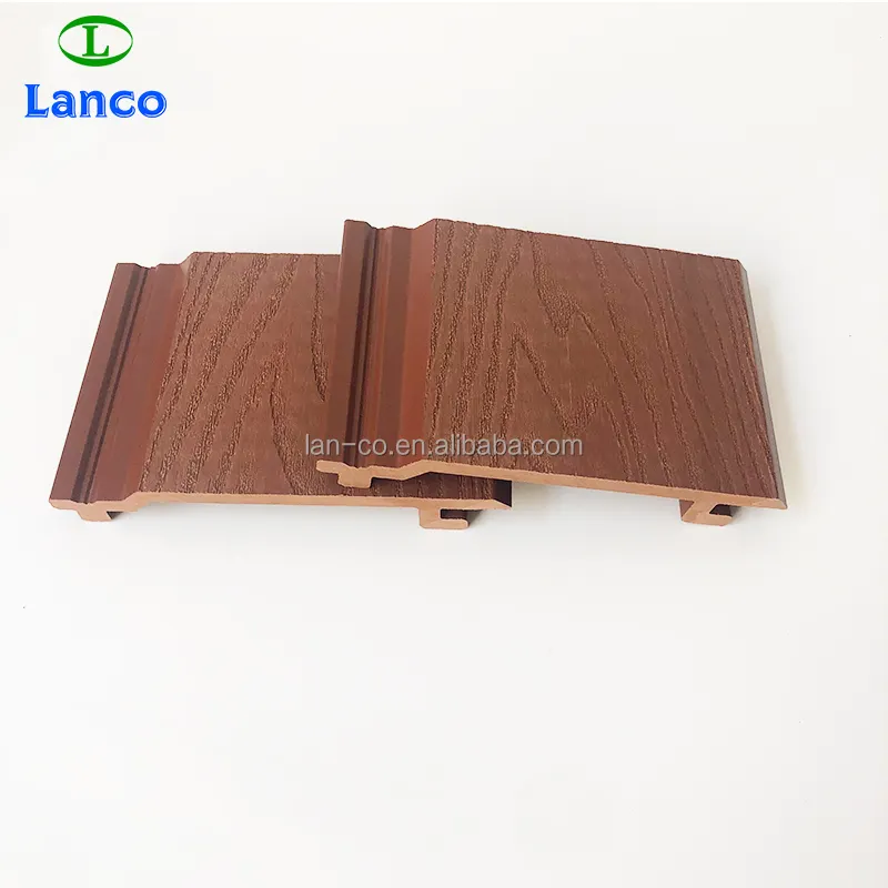 Outdoor WPC Wood Plastic Composite Wall Cladding with Strict Quality Control for WPC Wall Panel Cladding