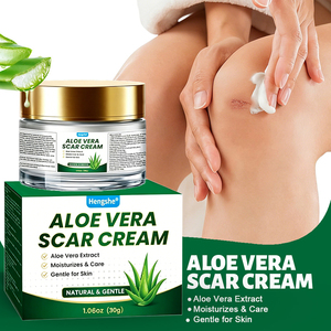 Crema Corporal Natural de Aloe Vera para Cicatrices, Reduce Efectivamente las Marcas de Acné, Estrías y Cicatrices Antiguas, Nutre y Calma la Piel Dañada - Product Image 4