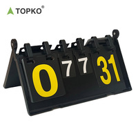Tableau de score en plastique TOPKO populaire pour le tennis de table, le basketball, le football, le volley-ball
