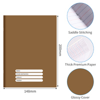 Cuaderno de Ejercicios A5 Personalizado, Cuaderno Escolar con Encuadernación Cosida, OEM ODM, Papelería Educativa y de Oficina, Personalizable, Venta al Por Mayor