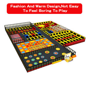 Parc de trampoline sautant pour enfants en intérieur, installation d'escalade de balles océaniques pour amusements scolaires à vendre - Product Image 5