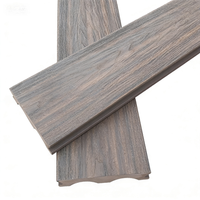 Witterungsbeständige Hohlkammer-WPC-Terrassendielen mit Holzmaserung