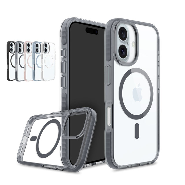 WOWCASE Ready Stock Anti-shock Anti-Yellow Waterproof Magnetic Sports Design Wireless Charging Mobile Phone Cases for for 16