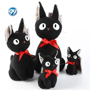 GY 15cm Hot Studio Ghibli Hayao Miyazaki Kikis Liefer service JiJi Plüsch Niedliche schwarze Katze Kiki Stofftier Schlüssel bund Anhänger