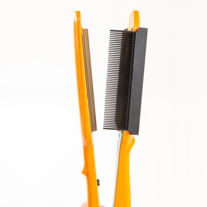 Peigne à cheveux droit en plastique fibre de carbone Wanmei, attelle à cheveux, peigne de coiffage en forme de <span class=keywords><strong>V</strong></span>, outil de lissage des cheveux, perruques personnelles - Product Image 4