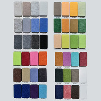 Panneaux acoustiques en fibre de polyester de haute qualité, panneaux absorbants du son en feutre PET autocollants personnalisés pour hôtel, bureau, salon
