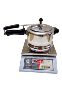 Cuisinière à pression en acier inoxydable de haute qualité 7 litres Étoile d'or Facile à nettoyer Vente directe d'usine pour cuisinière à induction - Product Image 2