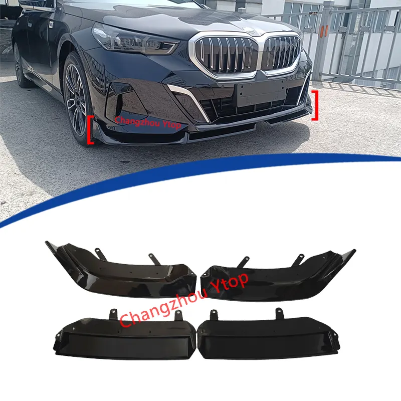 Für BMW 2024 BMW New 5er G60 MP Stil Frontlippe Glanz schwarz