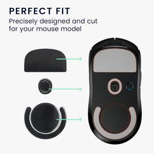 Ruban adhésif pour souris Anti-effilochage Autocollant pour pieds de souris de haute qualité Ruban adhésif pour souris réutilisable pour le bureau et les jeux - Product Image 6