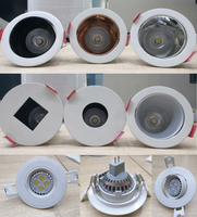 Lampu Sorot Kecil Indoor CE ROHS Mr16 Fixture Ac12v 110V Dimmable GU5.3 Pin Light Bulb 220v Cob Led Gu10 Lamps