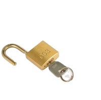 Cadenas en laiton 30 mm 003, homologué pour la sécurité incendie australienne, clé identique