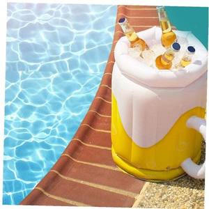 Refroidisseur de bière gonflable moderne en PVC 35L, écologique, flottant, pour canettes, résistant à l'eau, fonction thermique, temps chaud - Product Image 3