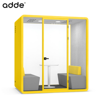 Cabines de réunion insonorisées modulaires pour bureaux, cabines acoustiques anti-bruit