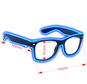 Lunettes de soleil LED sans fil rechargeables par USB, lunettes lumineuses pour les soirées dansantes ou le Ramadan et <span class=keywords><strong>la</strong></span> Saint-Valentin - Product Image 2