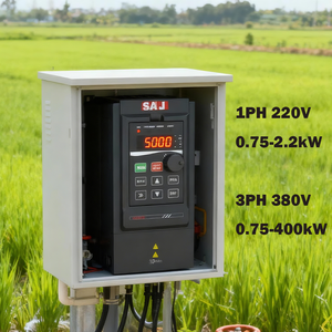 Saj vfd PDS33-2S2R2 בקר משאבת שמש 2.2kw | mppt vfd כונן 220v v ac/dc קלט 99.8% יעילות קירור אוויר עבור - Product Image 3