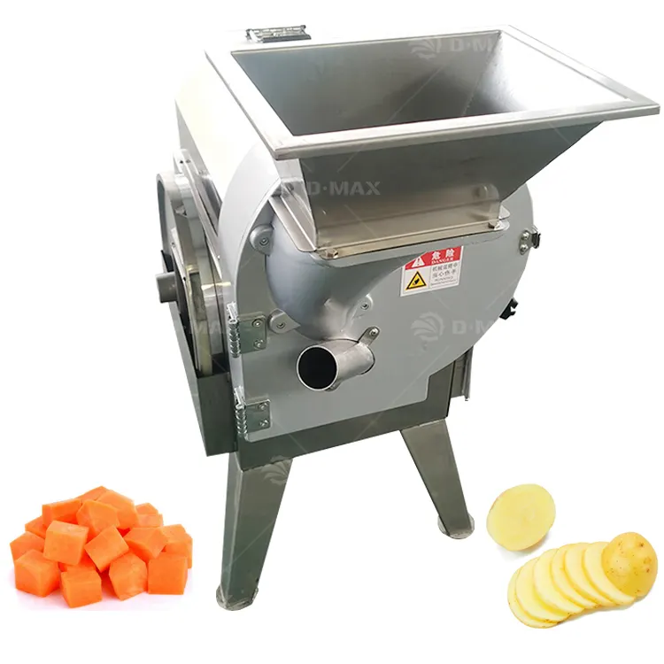 High Speed Potato Slicer Lettuce Vegetable Cutting Machine Celery Dicing Machine Vegetable Slicer Machine