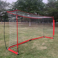 Équipement d'entraînement de haute qualité en gros, filet de football pliable portable pour l'entraînement