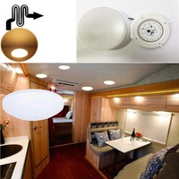 Camper Intérieur Lampe 12v Encastré Lumière RV Caravane Camping-Car Plafond Spots LED 3.5 Pouces Intérieur LED Down Lights