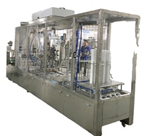 Machine de remplissage et de couvercle automatique pour le fromage, le yaourt, le yaourt à l'avoine et le miel (emballage en gobelet)