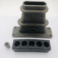 Système d'ancrage plat à épaule oblique en acier SBM avec cale pour pont, 2-5 trous, prix direct usine ZhenHua