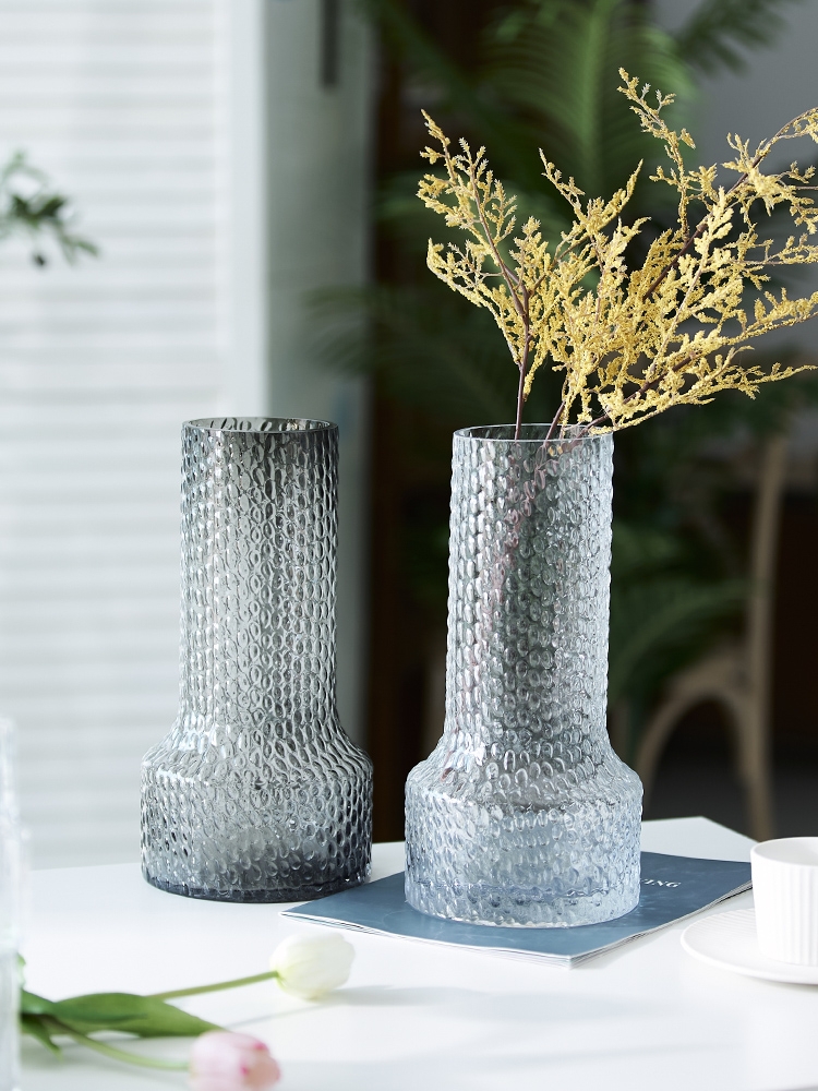 Factory Produced Wholesale Glass Flower Vase for Home Decor