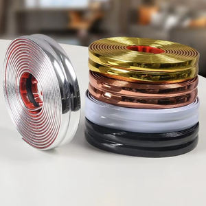 Protection d'angle flexible en PVC pour bébé, bande adhésive décorative aspect métal pour murs et tables - Product Image 2