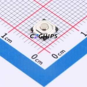 TS-1187U-016E-01 Tactile Switch SMD Switch ( Switch Length: 4.5mm )( Switch Width: 4.5mm )( Switch Height: 1.6mm ) - Product Image 1