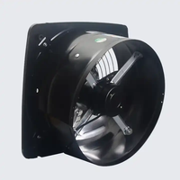 Flux axial à grande vitesse four électrique domestique ventilateur d'extraction en métal type de brouillard de métro ventilateur naturel pour bétail et volaille