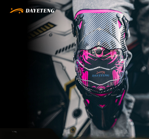 Genouillères de moto coupe-vent d'été, équipement de protection anti-chute pour motards quatre saisons, protège-jambes pour hommes et femmes - Product Image 3
