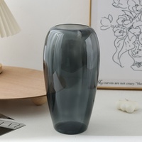 Vase en forme de bouteille de style chinois pour la décoration de la maison, du salon ou de l'entrée, pot à fleurs pour fleurs séchées/fraîches, bouquet de mariée, mariage