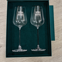Nouvelle Collection 2026 : Ensemble de Verres à Vin en Cristal Transparent et Durable avec Coffret Cadeau, Style Vintage, Compatible Lave-Vaisselle, Idéal pour Mariages