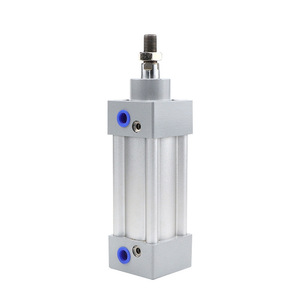 Cylindre pneumatique à haute poussée, norme SI125*250-S, double tige télescopique, tige de poussée à doigt, pièces pneumatiques à haute poussée - Product Image 2