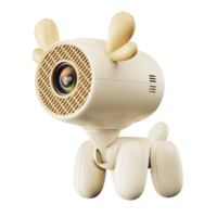 HY 300 proyektor Mini pintar Android, proyektor portabel untuk penggunaan di rumah resolusi 720P resolusi 4K tingkat Hadiah