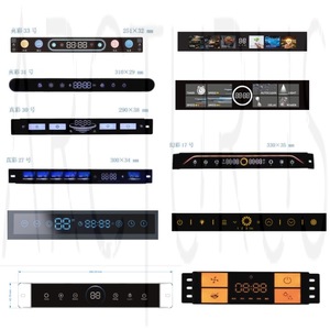 Panneau de commande tactile intelligent avec grand écran LED pour hotte de cuisine - Product Image 1