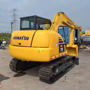 Bon marché Excavatrice Komatsu de 7 tonnes PC70 d'occasion pelle sur chenilles hydraulique avec moteur central et moteur - Product Image 6