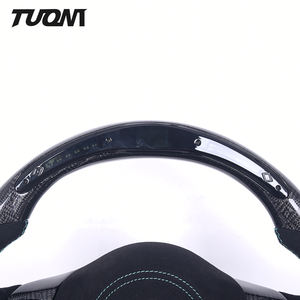 Volante <span class=keywords><strong>de</strong></span> Fibra <span class=keywords><strong>de</strong></span> Carbono con Cuero <span class=keywords><strong>de</strong></span> Ante para VW Golf6 <span class=keywords><strong>GTI</strong></span> 6R, <span class=keywords><strong>Precio</strong></span> <span class=keywords><strong>de</strong></span> Fábrica, Gran Venta - Product Image 2