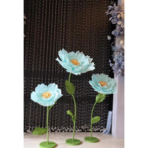 Recién llegado, venta directa de fábrica, flor artificial decorativa para el hogar, Rosa Danfeng - Product Image 6